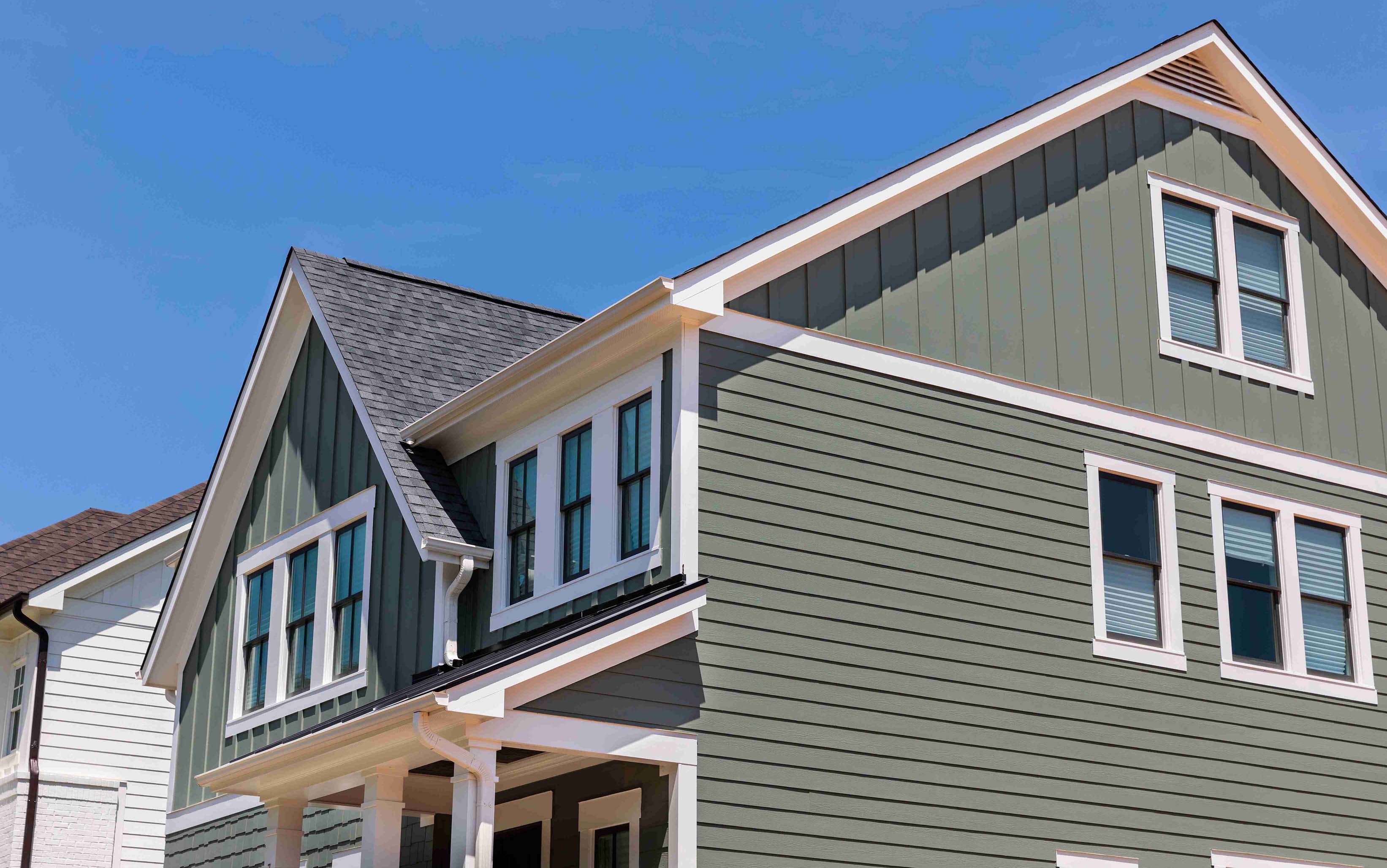 Siding services by JACOC Constructions